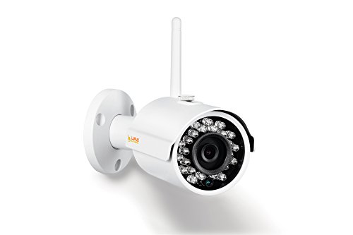 LUPUS – LE201 WLAN IP Kamera für draußen, SD Slot, 92°, Nachtsicht, Bewegungserkennung, iOS & Android APP, Integrierbar in die LUPUSEC Smarthome Alarmanlage, inkl. Verwaltungssoftware