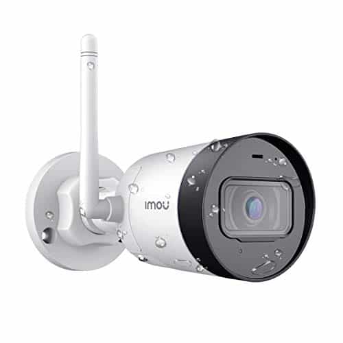 Imou Überwachungskamera Aussen WLAN IP Kamera, 1080P Wetterfeste IP67 erstklassige IP WLAN-Kugelkamera mit externer Antenne, eingebautem Mikrofon, Bewegungserkennung & Nachtsicht